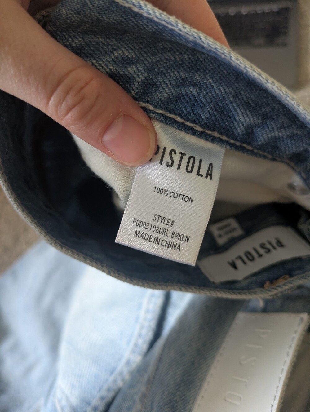 Pistola Alice Midi Denim Skirt - Picture 7 of 8